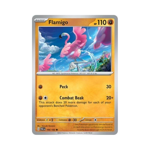 Pokemon TCG Flamigo C Paradox Rift (English Ver.)