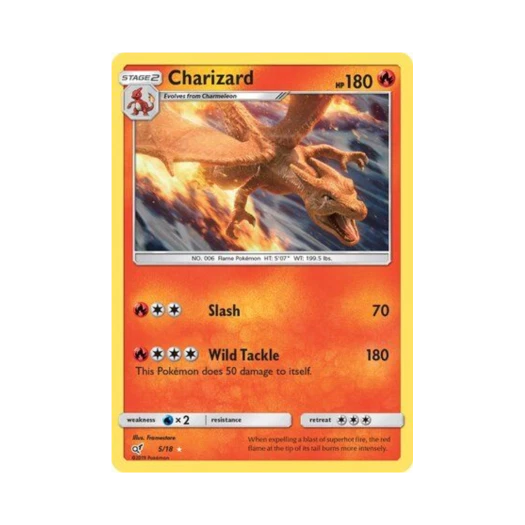 포켓몬 TCG 리자몽 RU 명탐정 피카츄 (영문판)