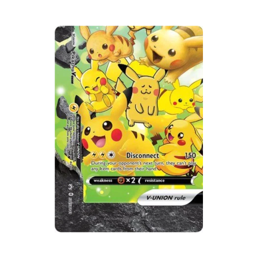 Pokemon TCG Pikachu V UNION P Sword & Shield Promos (English Ver.)