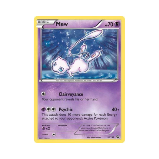 Pokemon TCG Mew P XY Promos (English Ver.)
