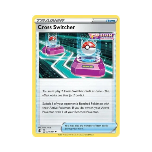포켓몬 TCG 크로스 스위치 U 퓨전 스트라이크 (영문판)