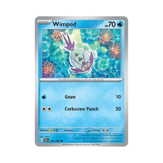 포켓몬 TCG 꼬시레 C 카오스 라이징 (영문판) 카드 이미지