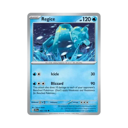 포켓몬 TCG 레지아이스 U 저니 투게더 (영문판) 카드 이미지