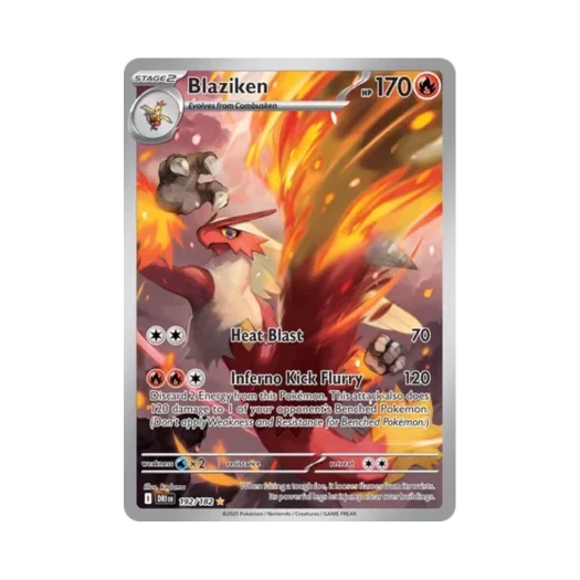 Pokemon TCG Blaziken IR Destined Rivals (English Ver.)