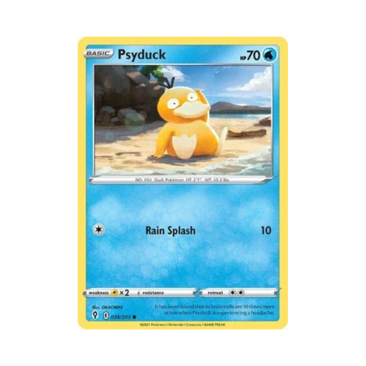 포켓몬 TCG 고라파덕 C 이볼빙 스카이즈 (영문판)
