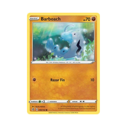 포켓몬 TCG 미꾸리 C 레벌 크래시 (영문판)