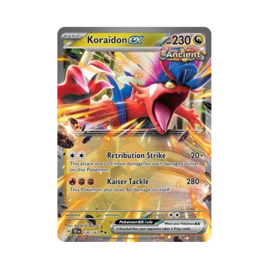 포켓몬 TCG 코라이돈 ex DR 템포럴 포시스 (영문판)