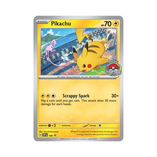 Pokemon TCG Pikachu P Scarlet & Violet Promos (English Ver.)