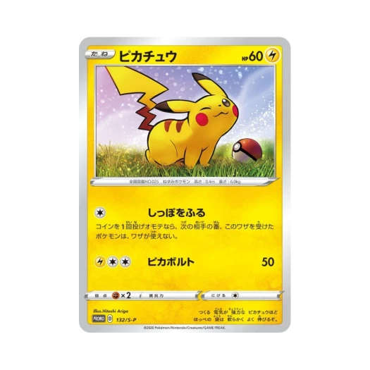 Pokemon TCG Pikachu P Sword & Shield Promos (Japanese Ver.)