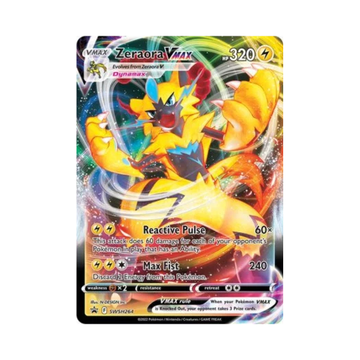 포켓몬 TCG 제라오라 VMAX P 소드 & 실드 프로모카드 (영문판)