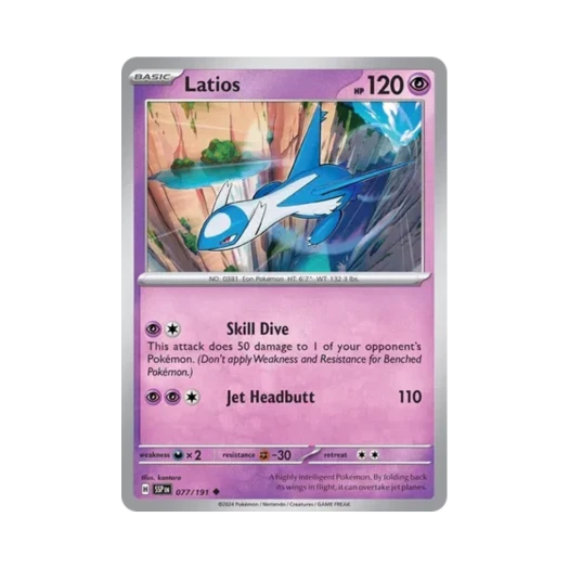 Pokemon TCG Latios U Surging Sparks (English Ver.)