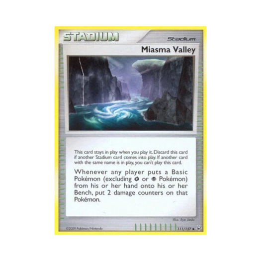 포켓몬 TCG 마이아스마 밸리 U 플래티넘 (영문판)