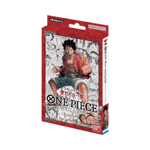 원피스 TCG ST-01 스타트 덱 밀짚모자 일당 (일어판)