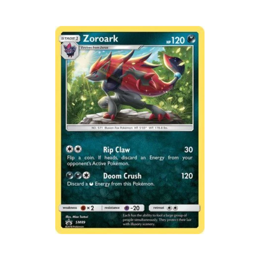 Pokemon TCG Zoroark P Sun & Moon Promos (English Ver.)