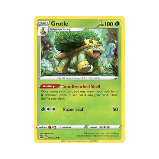 포켓몬 TCG 수풀부기 U 브릴리언트 스타즈 (영문판)