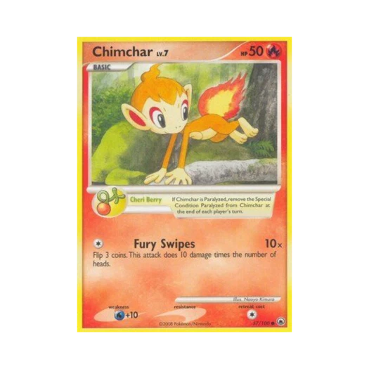 포켓몬 TCG 불꽃숭이 C 마제스티 던 (영문판)