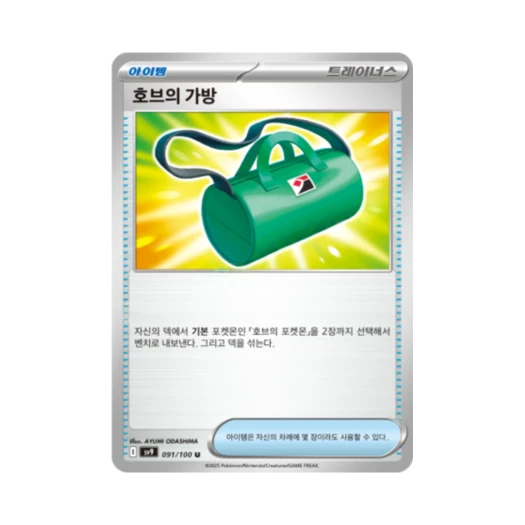 Pokemon TCG Hop's Bag U Battle Partners (Korean Ver.)
