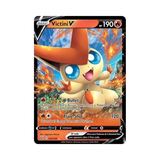 포켓몬 TCG 비크티니 V HRV 배틀 스타일즈 (영문판)