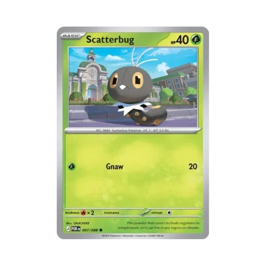 Pokemon TCG Scatterbug C Perfect Order (English Ver.)
