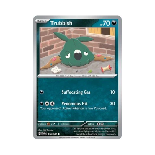 Pokemon TCG Trubbish C Paradox Rift (English Ver.)