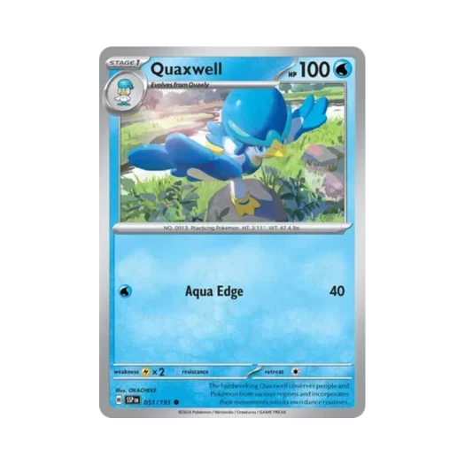 Pokemon TCG Quaxwell C Surging Sparks (English Ver.)