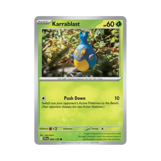포켓몬 TCG 딱정곤 C 저니 투게더 (영문판) 카드 이미지