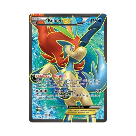 포켓몬 TCG 케르디오 ex RU 바운더리스 크로스드 (영문판)