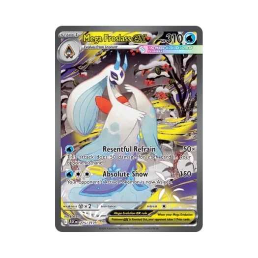 포켓몬 TCG 메가 눈여아 ex SIR 메가 에볼루션 어센드 히어로즈 (영문판)