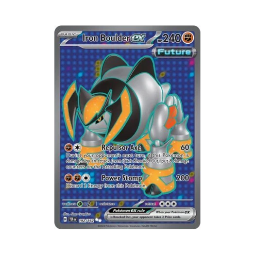 포켓몬 TCG 무쇠암석 ex UR 템포럴 포시스 (영문판)