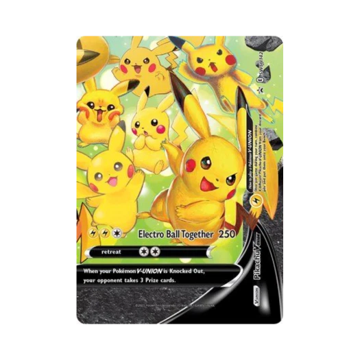 Pokemon TCG Pikachu V UNION P Sword & Shield Promos (English Ver.)