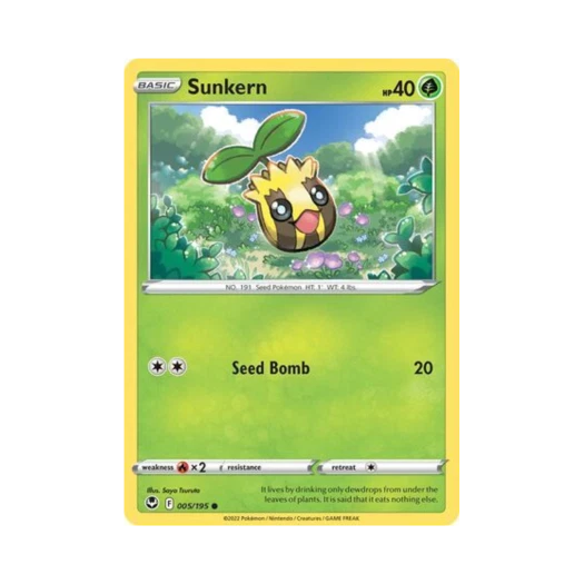 포켓몬 TCG 해너츠 C 실버 템페스트 (영문판)