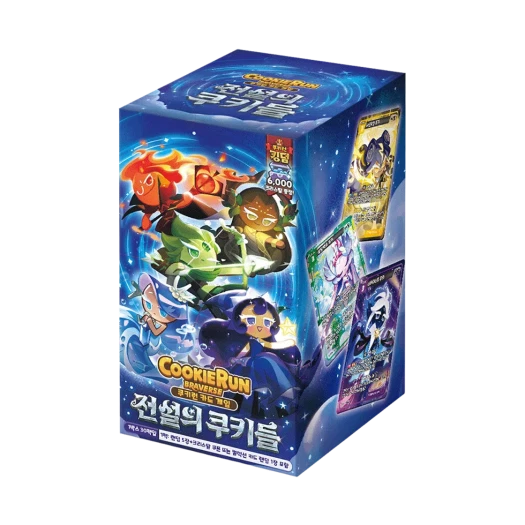 쿠키런 TCG 쿠키런 브레이버스 카드 게임 부스터 팩 전설의 쿠키들 (30팩/한글판)