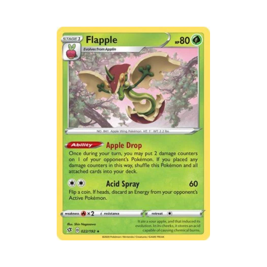 포켓몬 TCG 애프룡 RH 레벌 크래시 (영문판)