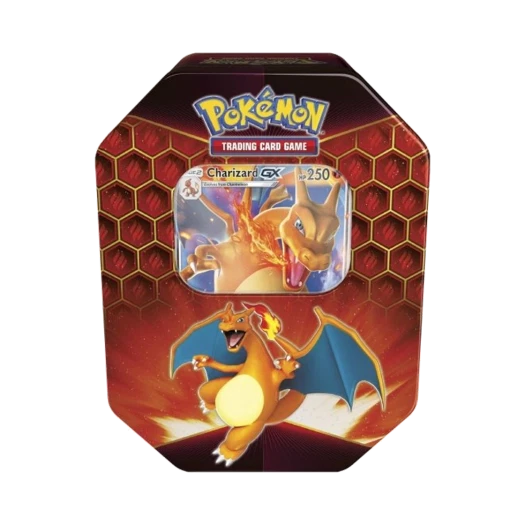 Pokemon TCG Hidden Fates Tin Charizard GX (English Ver.)