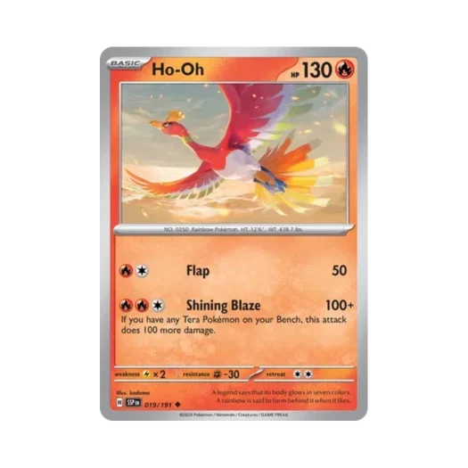 Pokemon TCG Ho Oh U Surging Sparks (English Ver.)