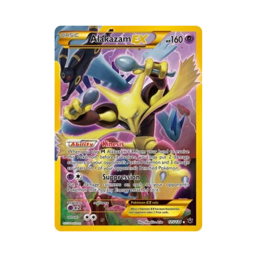 Pokemon TCG Alakazam EX RS Fates Collide (English Ver.)
