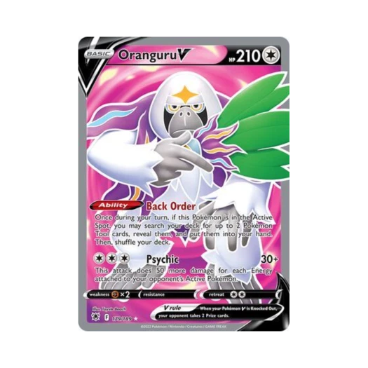 포켓몬 TCG 하랑우탄 V RU 아스트랄 레디안스 (영문판)