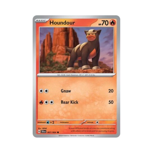 Pokemon TCG Houndour C Shrouded Fable (English Ver.)