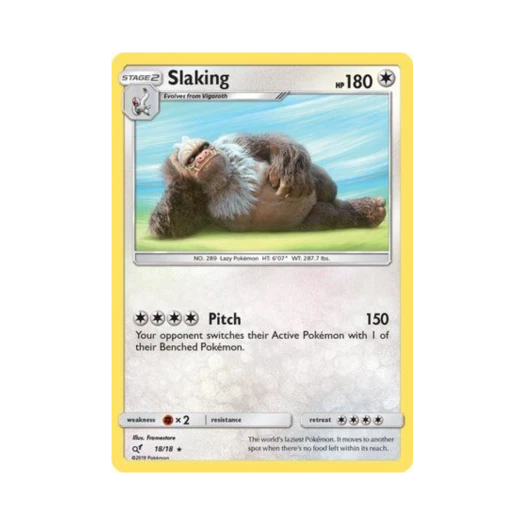 Pokemon TCG Slaking R Detective Pikachu (English Ver.)