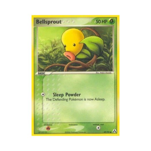 Pokemon TCG Bellsprout C EX Legend Maker (English Ver.)