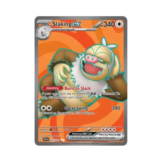 Pokemon TCG Slaking ex UR Surging Sparks (English Ver.)