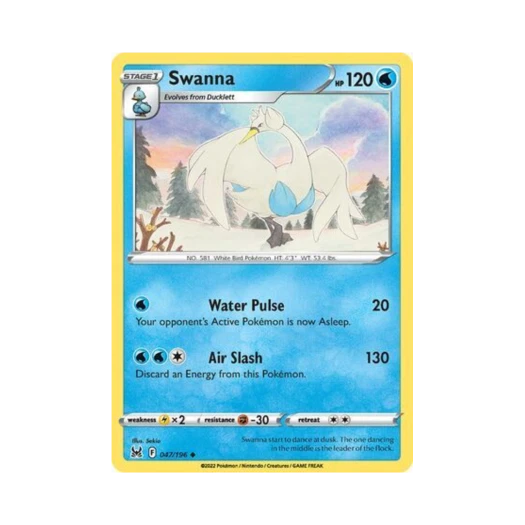 포켓몬 TCG 스완나 U 로스트 오리진 (영문판)