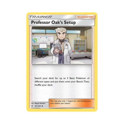 포켓몬 TCG 오박사의 세팅 U 코스믹 이클립스 (영문판)