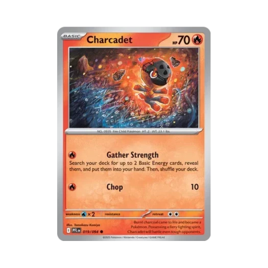포켓몬 TCG 카르본 C 판타스말 플레임즈 (영문판) 카드 이미지