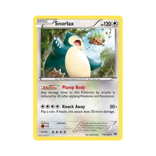 포켓몬 TCG 잠만보 U 브레이크스루 (영문판)