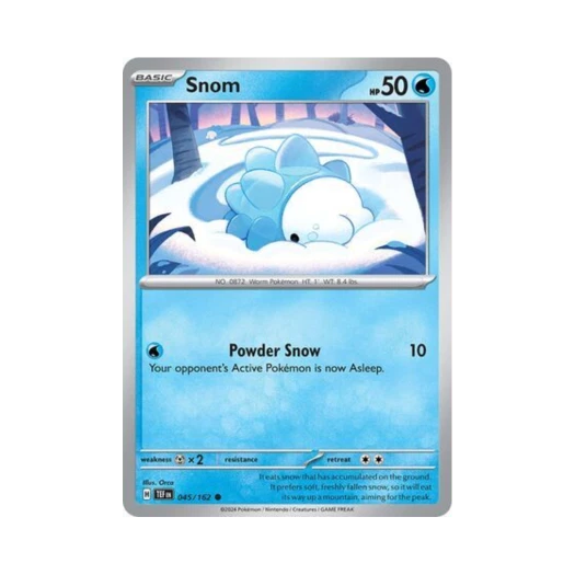 Pokemon TCG Snom C Temporal Forces (English Ver.)