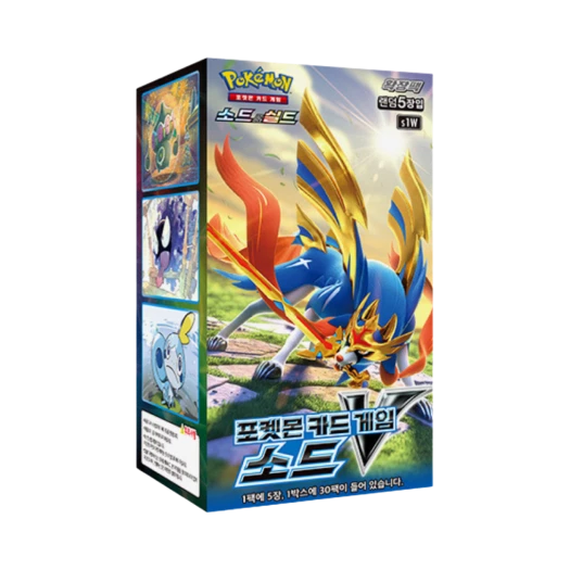 포켓몬 TCG 소드&실드 확장팩 소드V 박스 (30팩/한글판)