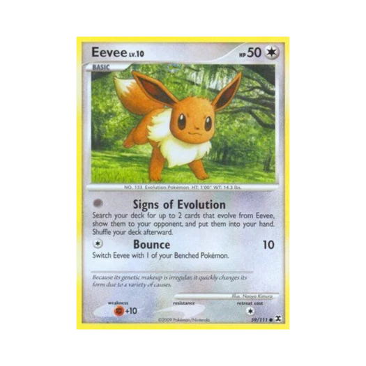 Pokemon TCG Eevee C Rising Rivals (English Ver.)