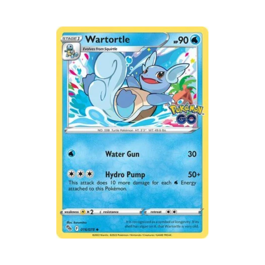 포켓몬 TCG 어니부기 U 포켓몬 고 (영문판)