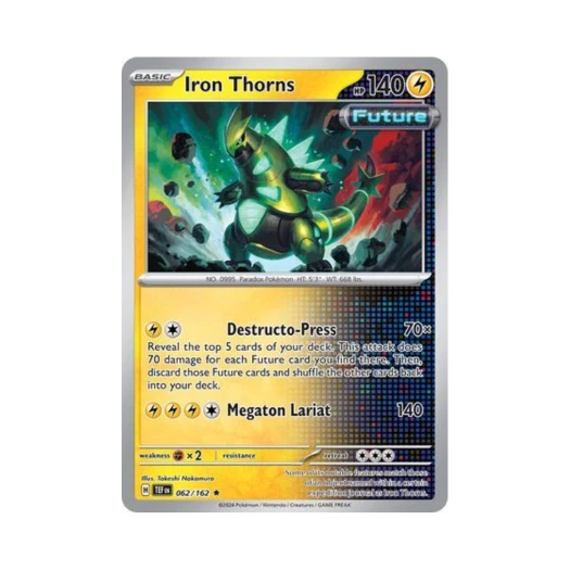 Pokemon TCG Iron Thorns R Temporal Forces (English Ver.)